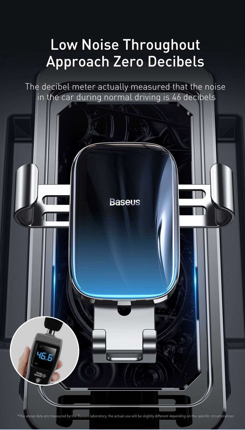 Baseus Metal Car Phone Holder Gravity Auto Stand Car Air Vent Mount Mobile Phone Holder for iPhone Xiaomi Universal Holder Baseus Metal Car Phone Holder Gravity Auto Stand Car Air Vent Mount Mobile Phone Holder for iPhone Xiaomi Universal Holder