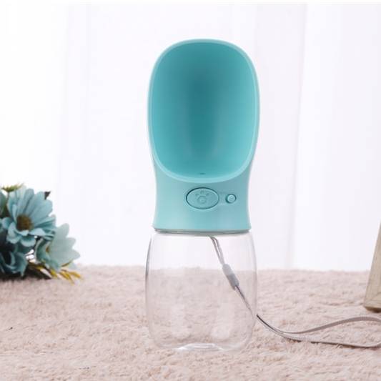 Portable Pet Water Bottle Dog in a Car US market only Color : Pink|Turquoise |White Portable Pet Water Bottle Dog in a Car US market only Color : Pink|Turquoise |White