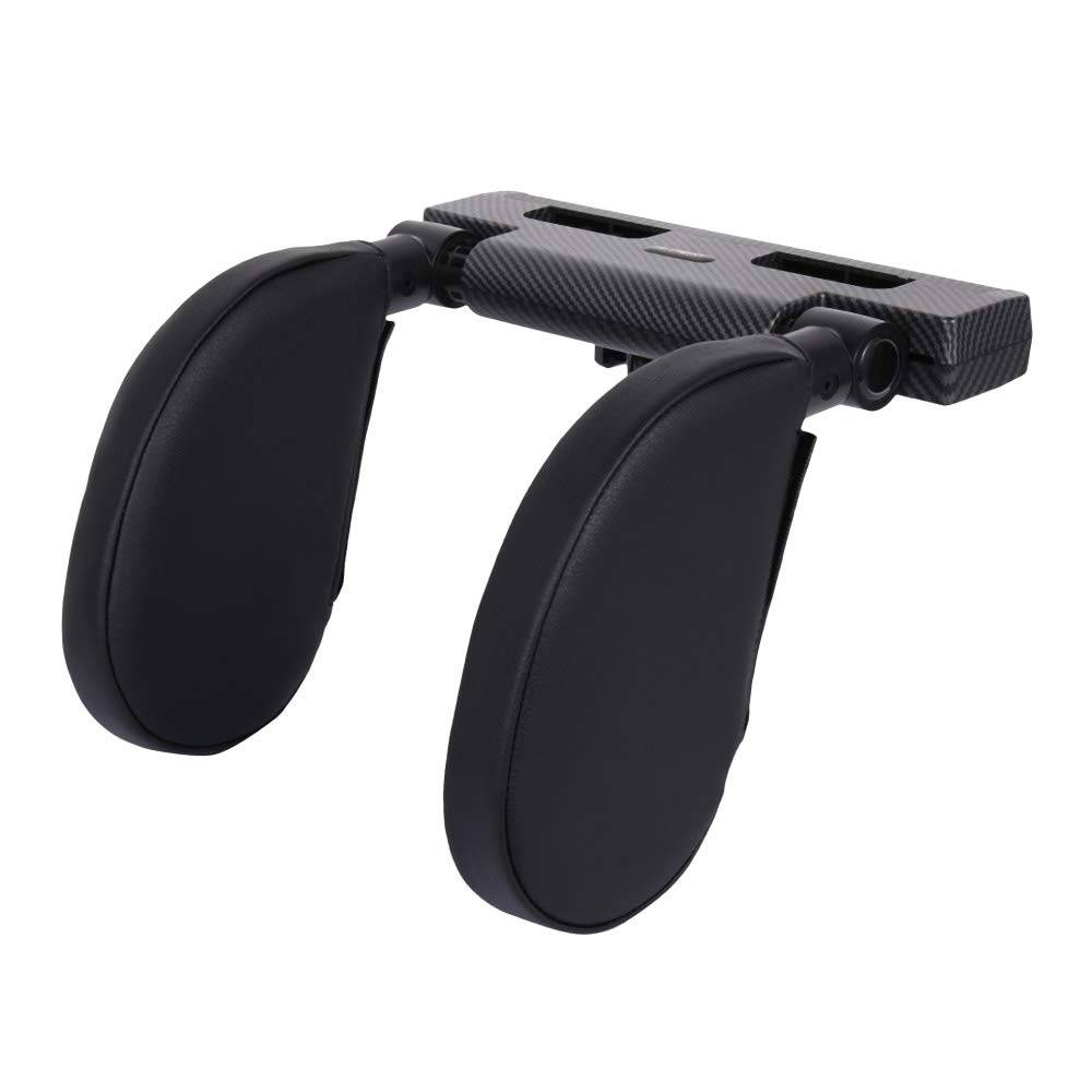 Car Seat Headrest Pillow Driving Comfort Color : Black|Beige Car Seat Headrest Pillow Driving Comfort Color : Black|Beige