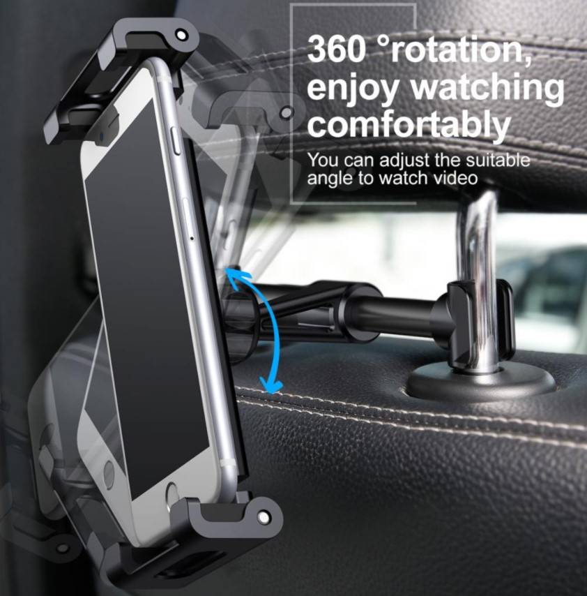 Car Tablet Holder Driving Comfort Color : Black|Red Car Tablet Holder Driving Comfort Color : Black|Red
