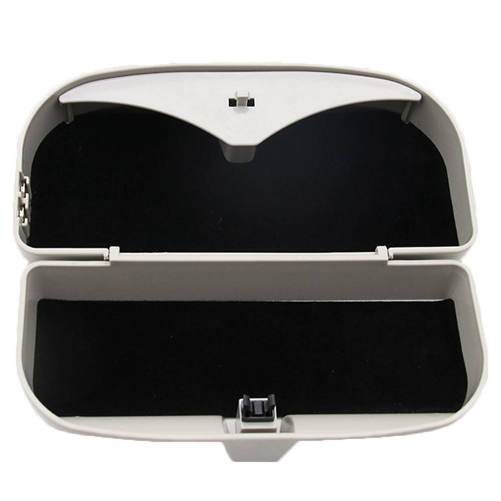 Magnetic Car Sunglasses Case Car Utilities Color : Black|Gray|Pink|Beige Magnetic Car Sunglasses Case Car Utilities Color : Black|Gray|Pink|Beige