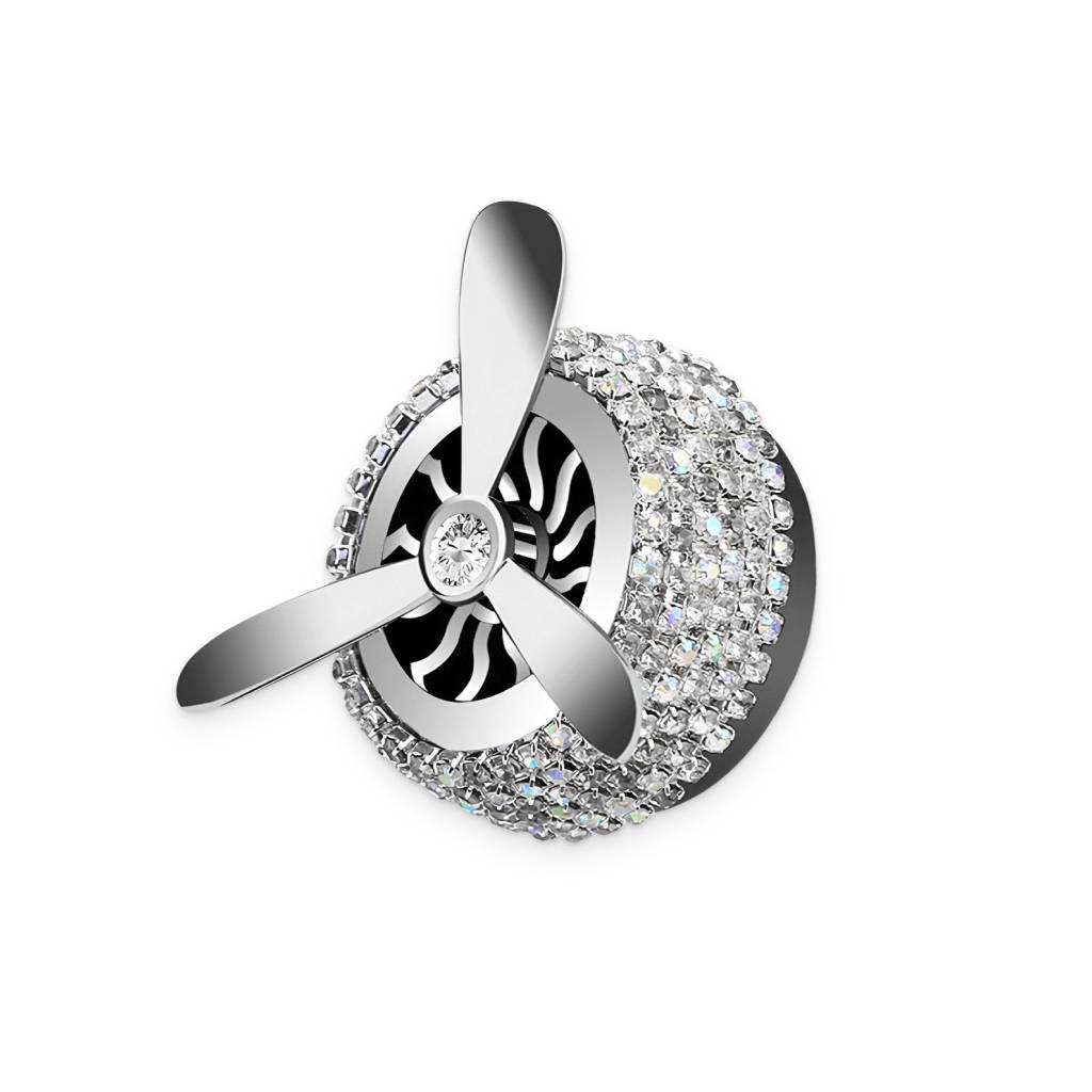 Bedazzled Fan Air Freshener Car Utilities US market only Bedazzled Fan Air Freshener Car Utilities US market only